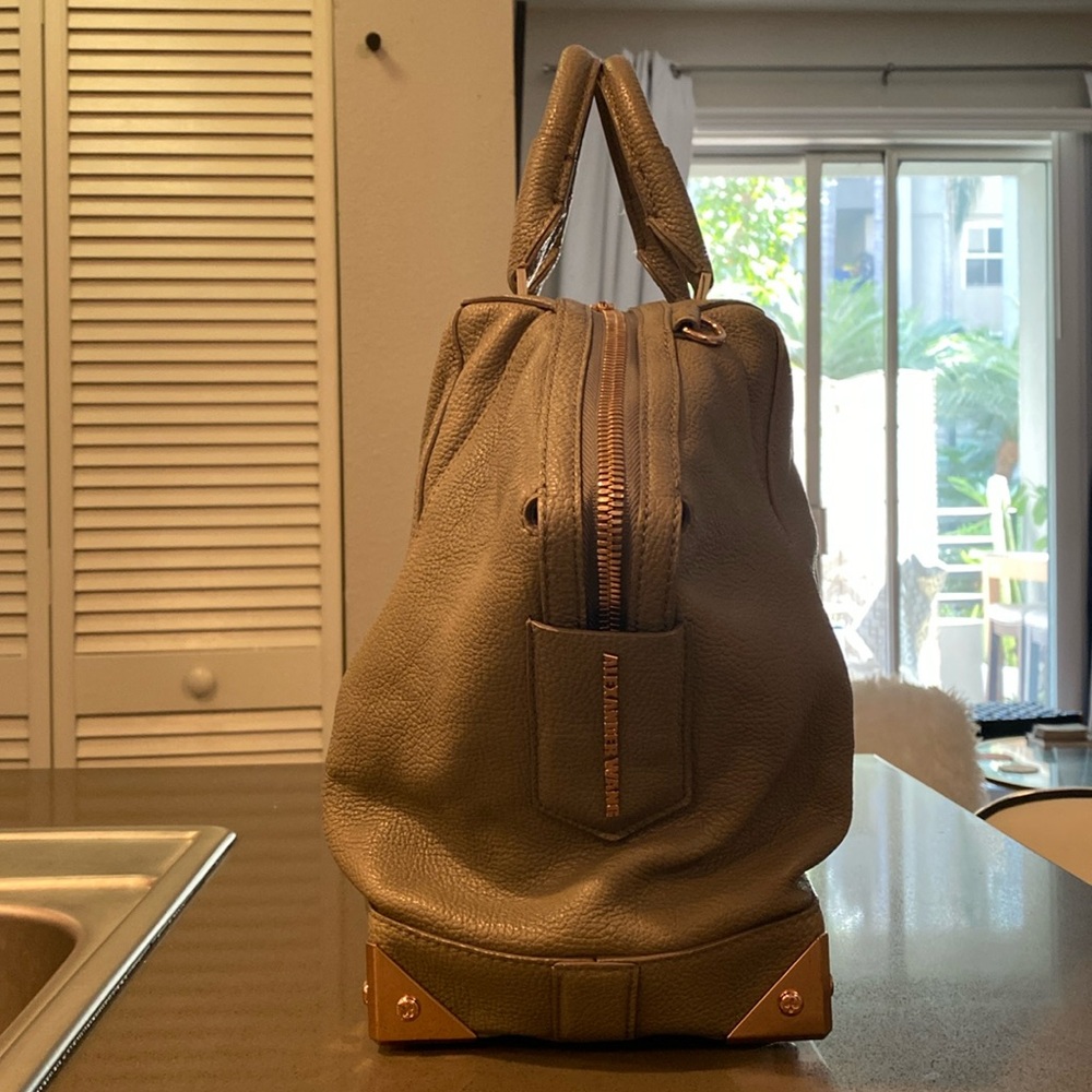 Alexander Wang grey leather bag. Like new!